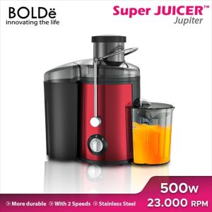 Bolde Super Juicer Jupiter Alat Jus Buah BPA Free 100% Original Warna Biru Merah Hitam