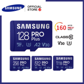 Samsung Pro Plus MicroSD Card /128GB / 256GB / 512GB / 1TB / 2TB With Adapter Memory Card C10 U3 V30 Micro SD A2 SDXC