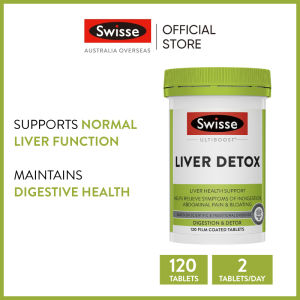 Swisse Ultiboost Liver Detox 120 Film Coated Tablets (EXP:04 2027)