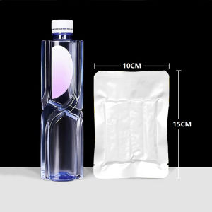 100pcs OPEN TOP White Heat Seal Glossy Aluminum Foil Bag Food Grade Vacuum Pouch Storage Foil Pouch