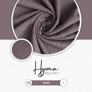 [MINIMAL 2X KLIK UNTUK 1 YARD] Kain Knit Rajut Ecer Motif Kotak Bahan Hyuna Knit Premium HARGA 1/2 YARD