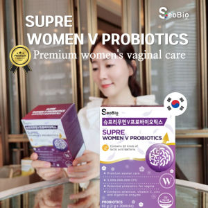 Ready-made inventory    NEW! SUPRE Women V Probiotics (益生菌）2gx30sticks for 1month (Women private care) ㅣmade in Korea