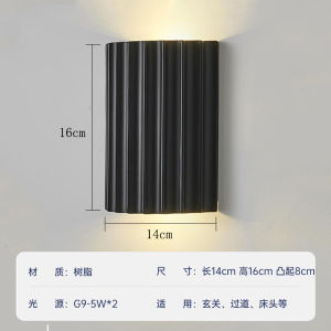 SXH  Wall Lamp Bedroom Creative Bedside Lamp 2025 New Master Bedroom High-end Wall Lamp Corridor Walkway Lamp Living Room Wall Lamp