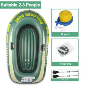 JF 2/3/4/5 People Inflatable boat Rubber boat Wear resistant Inflatable boat Single kayak Fishing boat