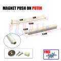 Tip On Push Open Long Magnetic Catces Latch Pintu Lemari Laci Magnet Damper. 