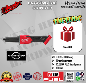 MILWAUKEE M18 FUEL Braking Die Grinder - MODEL M18 FDGRB