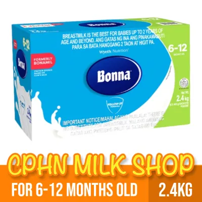 BONNA 2.4kg for 6-12 Months Old Milk Supplement (formerly BONAMIL)