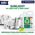 Sunlight Professional Sabun Cuci Piring Cair Jeruk Nipis 5L - Jerigen. 