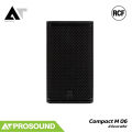 RCF COMPACT M 06 ลำโพงติดตั้งพาสซีฟ 2 ทาง 6 นิ้ว ตู้ไม้อัด 400W Peak 8 Ohm ความดัง 116dB AT Prosound. 