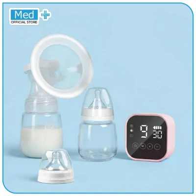 Med+ Pompa Asi Elektrik Portable Tanpa Rasa Sakit Painless Rechargeable BPA Free