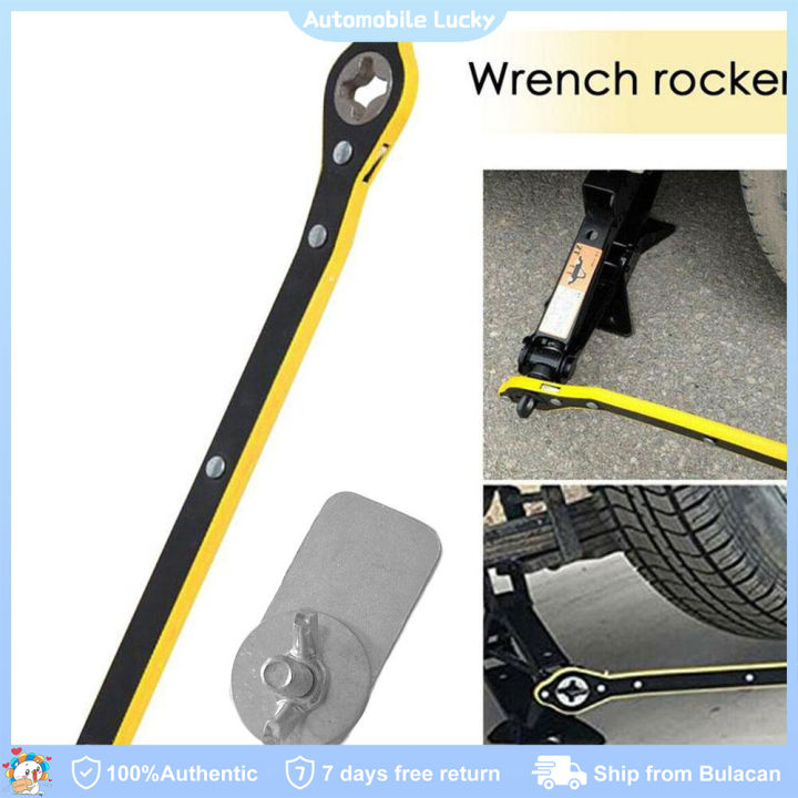 Ratcheting Wrench Auto LaborSaving Jack Ratchet Wrench with Long