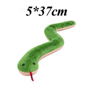 Lovinland Pet Shaking Snake Pet Toy Durable Squeaky Play Toy for Small to Medium Dogs & Cats Interactive Toy Dog Sounding Paper Toy