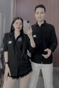 Áo Sơ Mi Vải Đũi Nam Nữ Cực Mềm Cực Mát Họa Tiết Bắt Mắt - NHÂN MÃ CLOTHER