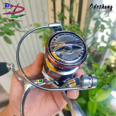 Máy câu lure kim loại cối nông siêu êm tay quay đôi cân bằng OER
