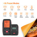 Inkbird Digital Wireless Meat BBQ Tool IRF-2SA with 2 probes BBQ cooking Kitchen Tool remote cook C/F Reding LCD Screen Temperature Alarm. 