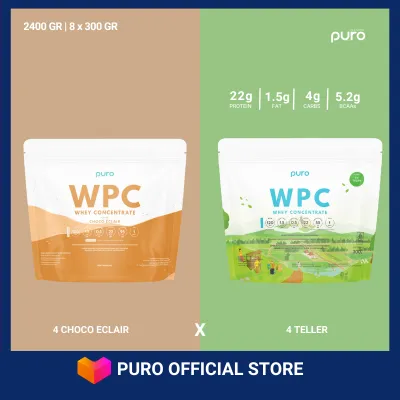 PURO WPRO WPC Whey Protein Concentrate 2.4kg