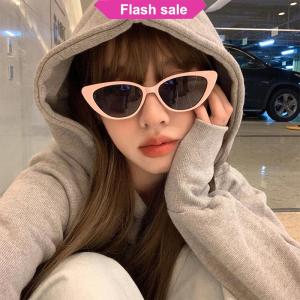 SHENHAO2🎀 Tam giác CAT-Eye Sunglasses đối với phụ nữ màu hồng CAT-Eye Sunglasses HOT GIRL bãi biển Kính du lịch ngoài trời cắm trại