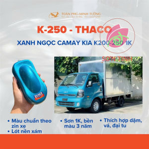 Sơn Hyper màu xe tải KIA THACO màu xanh ngọc camay 1K (Code: H-K250)