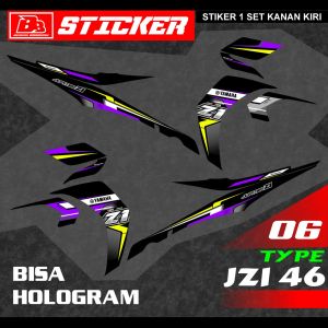 STICKER PREMIUM STIKER MOTOR STRIPING YAMAHA JUPITER Z1 JZI 46