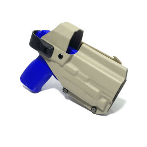 Streamlight TLR-7 Tactical Holster Light-Bearing Kydex Holster Compatible with TLR-7 Weapon Lights Drop-Leg Duty Holster with QD System for Glock CZ P10 Shadow 2