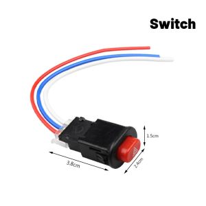 2Pin LED Flasher Relay Switch12V Adjustable Frequency Turn Signals Blinker Indicator Relays for Motorcycle Light Switch