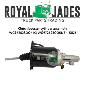 1PC Clutch booster cylinder assembly WG9725230041/2 WG9725230051/2 -  SIDE