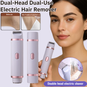 Dual-Head Dual-Use Electric Hair Remover Bikini Trimmer Painless Body Hair Remover Body Hair Trimmer