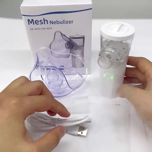 Ready stock🇲🇾Portable Nebulizer Machine for Kids & Adult Asthma Inhaler Atomizer Spray Inhaler Asthma Mesh Asthma Machine Nebulizer雾化