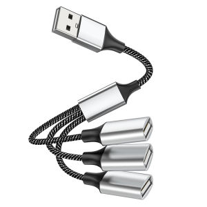 USB Expander Charging Splitter Adapter Type - C Computer One | Barangan Berkualiti Reka Bentuk Praktikal Mudah Guna