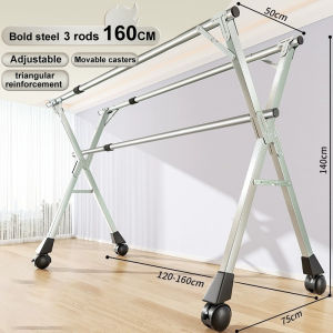 Super Master Foldable Sampayan Stainless Steel Clothes Rack Laundry Drying Rack Hanger Stand Indoor Outdoor rack