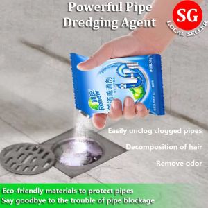🇸🇬【SG stock】管道疏通剂 Pipe Drain Cleaner pipe declogger Pipe Kitchen sewer Powerful Sink Drain Cleaner deodorant strong pipeline dredge agent toilet to clear Sink Drain Cleaner Kitchen Toilet Pipe Dredging Pipe Dredging Agent Kitchen Toilet Sewer