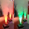 Ready Stocks/DMX Fog Machine Up Spray 1500W 3 In 1 RGB 24 LED DJ Smoke Machine Stage Wedding Smoke Maker Machine. 