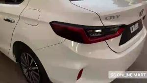2Pcs Honda City Gn2 2020-2025 New City Sedan/ City Hatchback Window Triangle Cover Glossy Black Sporty Look