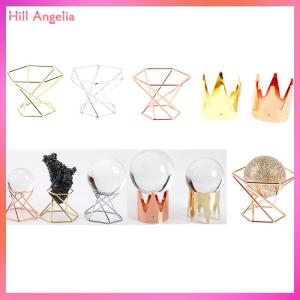 [Hill Angelia] Đế đứng trưng bày cho quả cầu thủy tinh pha lê Giá Đá Quý hình cầu viên bi