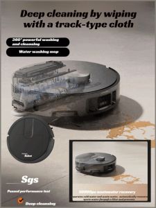 Floor Mop Automatic Planning Path Good Cleaning Effect Mopping Machine Modern High Endurance