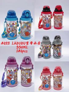 PROMO Botol Viral Botol Minum Anak LABUBU Sedotan V4022 Botol Labubu Murah// /botol minum lucu//botol minum anak//botol minum labubu murah