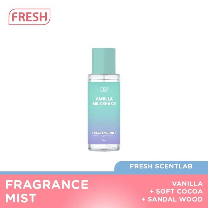 Fresh Scentlab Fragrance Mist Vanilla Milkshake 88mL Best-seller