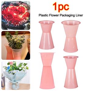 OPEAREY Tự làm Lót bao bì hoa Nhanh chóng Nhựa Đế hoa bó Di động Phụ kiện hoa Gói bó hoa Ngày của Mẹ