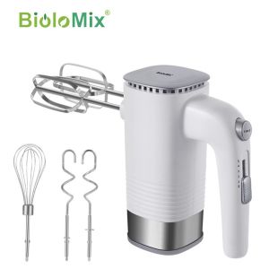 Máy trộn bột đánh trứng tạo bọt 3 trong 1 Biolomix BM688 công suất 500W - Hàng chính hãng bảo hành 12 tháng