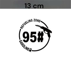 Tem dán nắp bình xăng trang trí decal dán bình xăng ô tô ngộ nghĩnh đáng yêu