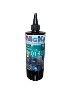 หมึกเติม / หมึกเติมแท็งค์ (Mcky) Brother 500 ml Bk C M Y หมึกเกรดเอ คุณภาพดี