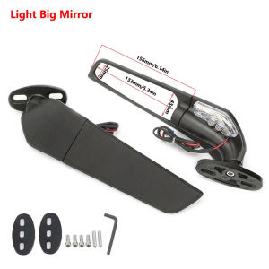 Cho Suzuki GSXR 600 750 1000 GSX1300R GSX650F GSX-R Gương xe máy đã được độ chế cánh gió điều chỉnh gương chiếu hậu xoay