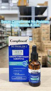 Serum Kiềm Dầu Giảm Mụn Compliment Niacinamide & Zinc - Sáng Da Mờ Thâm Se Khít Lỗ Chân Lông 27ml