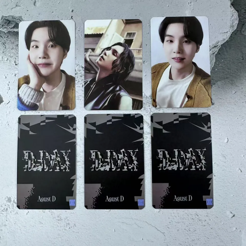 Suga Solo D-day PhotoCards BTS Suga Solo Album Agust D