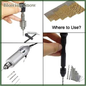 Blowing 100 50 cái Bộ mũi khoan thép tốc độ cao HSS tráng Titan