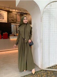 ZYRAA ABAYA DRESS SET TURKEY TERBARU / GAMIS WANITA SYARI / DRESS MUSLIM / GAMIS CRINKLE MODEL TERBARU 2023 / ABAYA WANITA ARAB