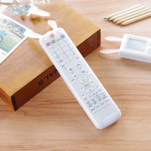 Silicone Dust Protect Remote Control Cover Protective Rabbit Ear Air Conditioning Case Storage Transparent Portable