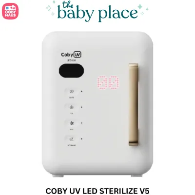 Coby UV V5 Waterless UV-C LED Bottle Sterilizer 22L | Mercury-Free LED 4-Mode Operation