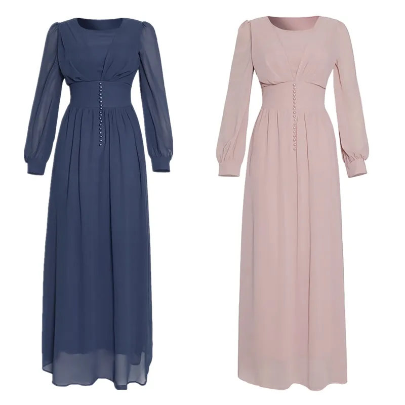 Turkish #Chiffon Button Down #Maxi #Dresses! Hijabi Style…