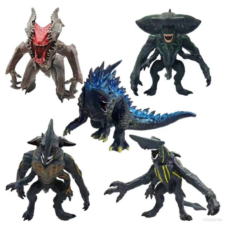 Pacific Rim Monsters Action Figure Raiju Trespasser Knifehead Raijin ...